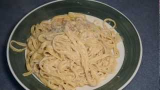 Fettuccine Carbonara  Cooking with Agent96 E23 [upl. by Neerbas]