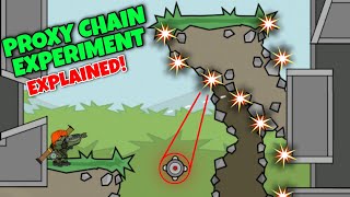 Mini Militia Classic Experiment 10  PROXYMINE Blast Chain [upl. by Ruzich]