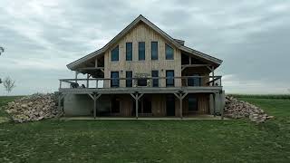 Timber home with walkout basement [upl. by Kcirddet38]