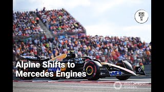 Alpine Announces Mercedes F1 Engine Deal for 2026 [upl. by Anib]