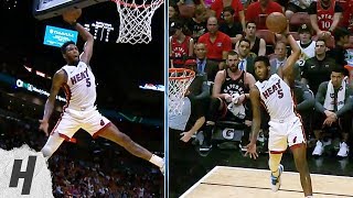 Derrick Jones Jr With Dunk of the Year  Raptors vs Heat  March 10 2019  201819 NBA Season [upl. by Adnoryt839]