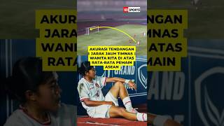 Akurasi tendangan jauh timnas wanita Indonesia di atas negaranegara Asean timnaswanitaindonesia [upl. by Haididej]