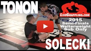 Grapplers Quest PRO  Garry Tonon vs Joe Solecki at All Star Pro Submission Grappling Challenge [upl. by Cyrus]