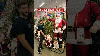 I Caught Santa Claus 🎅 … shorts santaclaus xmas kids viralvideo ￼￼ [upl. by Yeuh]