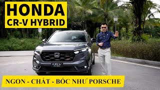 Trải nghiệm Honda CRV Hybrid hoàn toàn mới  Đã chất lại còn ngon êm như điện bốc như Porsche [upl. by Kaltman]