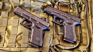 Trigger Showdown Glock 19 Gen 4 vs Glock 19 Gen 5  SidebySide Comparison [upl. by Othe152]