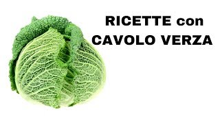 CAVOLO VERZA 2 ricette veloci e gustose RICETTE DI GABRI Kitchen Brasita [upl. by Tinya]