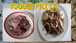 KARNE PRITAILONGO STYLE RECIPE NI MISTERMHELTV VLOG [upl. by Hayse]