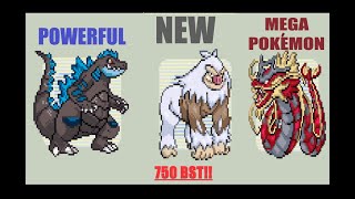 New Insanely Strong Mega Pokémon Pokémon Emerald Elite Redux [upl. by Kristan]