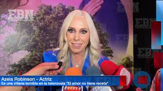 Azela Robinson regresa a las TELENOVELAS con una villana temible en quotEl amor no tiene recetaquot 😈 [upl. by Emirej799]