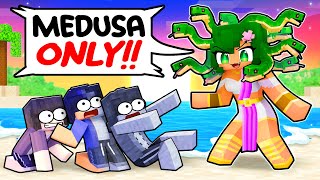 ONE MEDUSA on an ALL BOYS Island [upl. by Yoko]