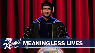 Kumail Nanjiani Delivers Brutally Honest Graduation Speech [upl. by Ellehcyar944]