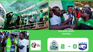 GOR MAHIA 2  0 AFC LEOPARDS  Fans reactions [upl. by Racklin671]