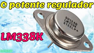 LM338 K  Regulador ajustável de tensão e corrente de alta potência 5A e pico de 8A [upl. by Olnek]