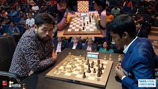 4 years later it is Nakamura vs Pragg once again  Tata Steel Chess India 2022 [upl. by Leahcimauhsoj]