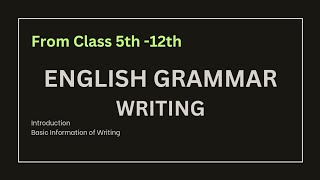 Master English Writing amp Grammar  Classes 512  Competitive Exam Prep  Introduction [upl. by Noislla]