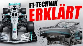 Erklärt So funktioniert ein F1Auto  Formel 1 2019 Technik [upl. by Haisoj442]