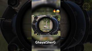 4X Scope spray 😱 Recol bgmiclutchshorts 4xscopesensitivity [upl. by Lizzie]