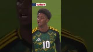 Jamaica gets on the board vs USMNT ⚽ [upl. by Dafna]