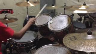 Naif • Air Dan Api Drum Cover [upl. by Esorlatsyrc550]