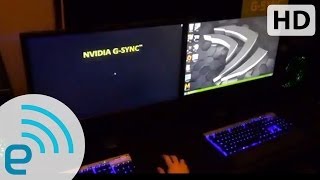 NVIDIA GSync demo  Engadget [upl. by Leile]