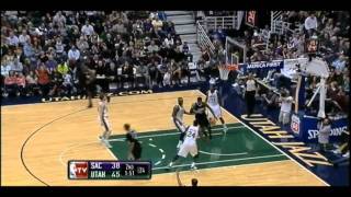 12812 Jimmer Fredette  14 Points Vs Jazz Complete Highlights [upl. by Eimrots345]