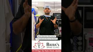 Disc Surgery  How Disc Operation is done  डिस्क सर्जरी  Endoscopic Lumbar Discectomy [upl. by Zanze]