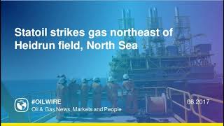 Statoil strikes gas northeast of Heidrun field North Sea [upl. by Ylyl]