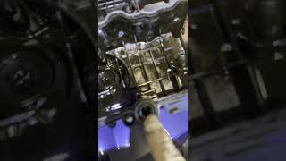 BMW b48 valve cover gasket bmw b48 mechanic oilleakrepair [upl. by Ajnek]