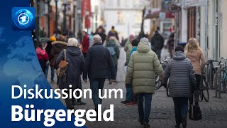 Haushaltslücke Diskussion um das Bürgergeld [upl. by Neelrad]