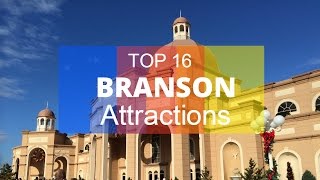 Top 16 Best Tourist Attractions in Branson  Missouri [upl. by Derreg46]