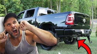 57 Hemi RAM Truck Mufler Delete Before and After [upl. by Ganiats]