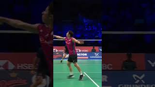 ALainer disekat Kwatanabe di SF Denmark Open 2024🔥🔥🔥 badmintonlovers badminton shorts [upl. by Nannette187]