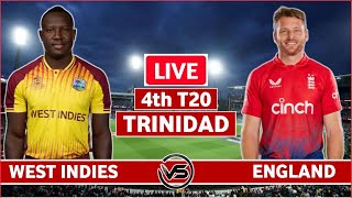 England vs West Indies 4th T20 Live Scores  ENG vs WI 4th T20 Live Scores amp Commentary [upl. by Buckie19]