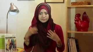 Hijab Tutorial  Natasha Farani 36 [upl. by Ahsyat]