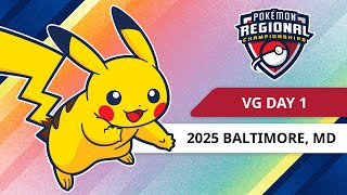 VG Day 1  2025 Pokémon Baltimore Regional Championships [upl. by Lise]