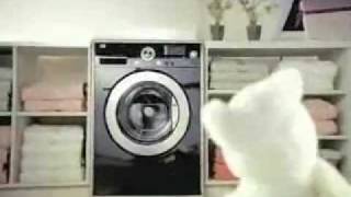 LG Steam Washer Teddy Bear CM [upl. by Grimbal]