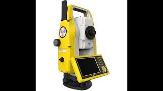 Leica Total Station iCB70 Resection  Free Station  Anywhere [upl. by Purington]