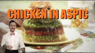 Chicken In Aspic from1962  Retro Recipes Kitchen [upl. by Nuahsal]