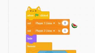 I made a 2 PLAYER GAME in 30 MINUTES in SCRATCH [upl. by Nabroc]