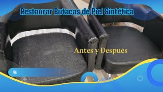 Consejos útiles para reparar butacas de polipiel gastadas [upl. by Lilithe769]