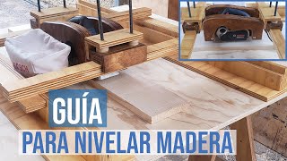 Como NIVELAR Madera 👌 IMPRESIONANTE GUÍA [upl. by Ellersick]