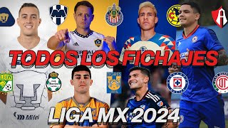 Todos los fichajes de Liga MX 2024 [upl. by Naras]