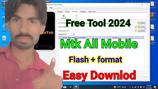 Mtk All Mobile Format  Flashing SP Flash Tool 2024 Best Update 100working [upl. by Enneibaf]