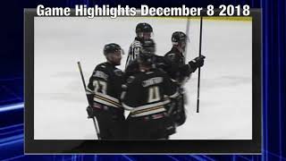 Steelhawks  Dunlops Highlights Dec 8 2018 [upl. by Hildegaard]