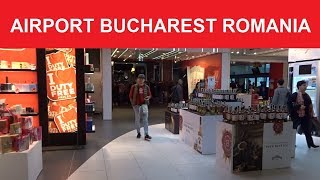 ✅ AIRPORT BUCHAREST ROMANIA  HENRI COANDA  ROMANYA HAVAALANI [upl. by Schach624]