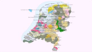 Topografie De 167 Nederlandse Landschappen [upl. by Heeley]