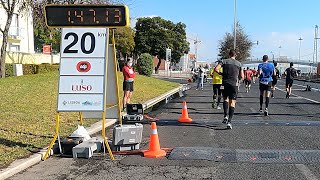 QuilÃ´metro FINAL Meia Maratona de Lisboa 2021 [upl. by Hildegarde]