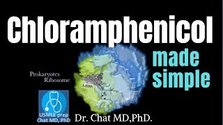 Chloramphenicol Mechanism of action 【USMLE biochemistry】 [upl. by Farrell717]