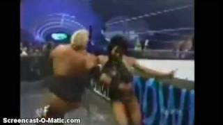 Chyna kills 400 lb Rikishi [upl. by Cathyleen]